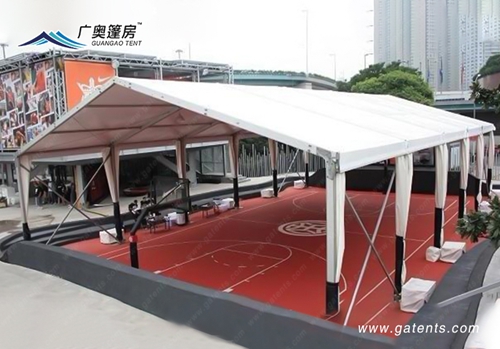 哪種造型的篷房適合作為籃球場(chǎng)館？